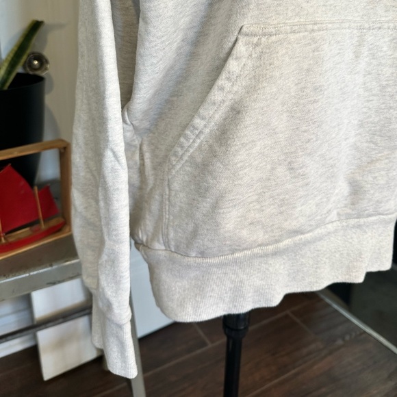 Men's “I Love Ugly" oversized hoodie light Heather gray size XS EUC. Unisex - Picture 2 of 13